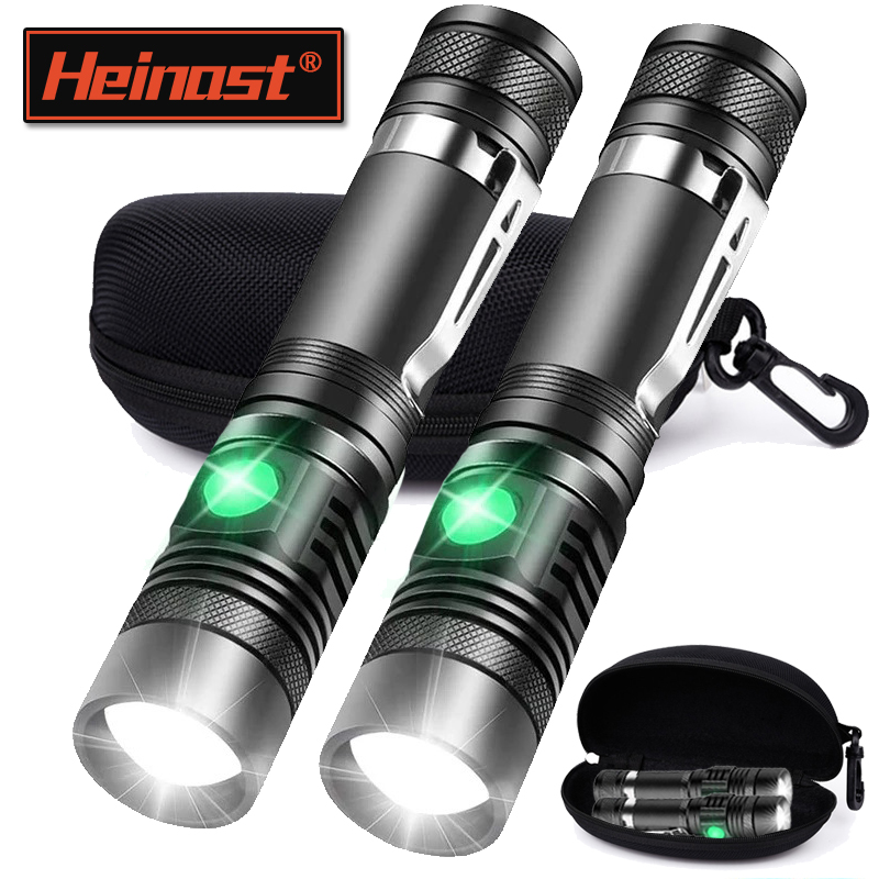 Outdoor Lighting Nearby - قابلة للشحن T6 مصباح يدوي محمول