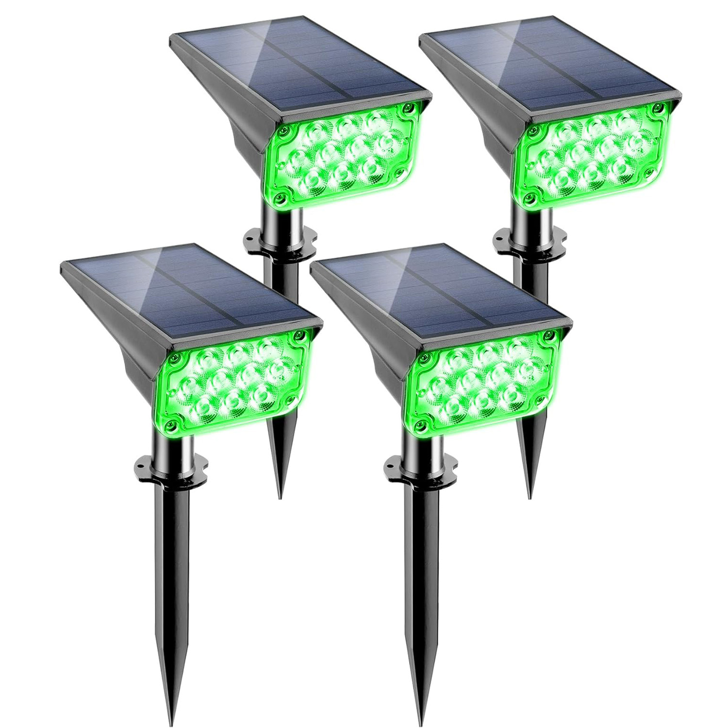 Solar Wall Sconce - 4 قطعة الأضواء الشمسية في الهواء