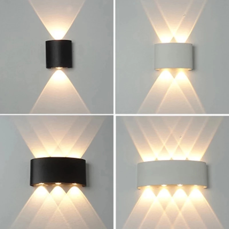 Outdoor Lighting On Stairs - أدى الجدار مصباح الألومنيوم في الهواء