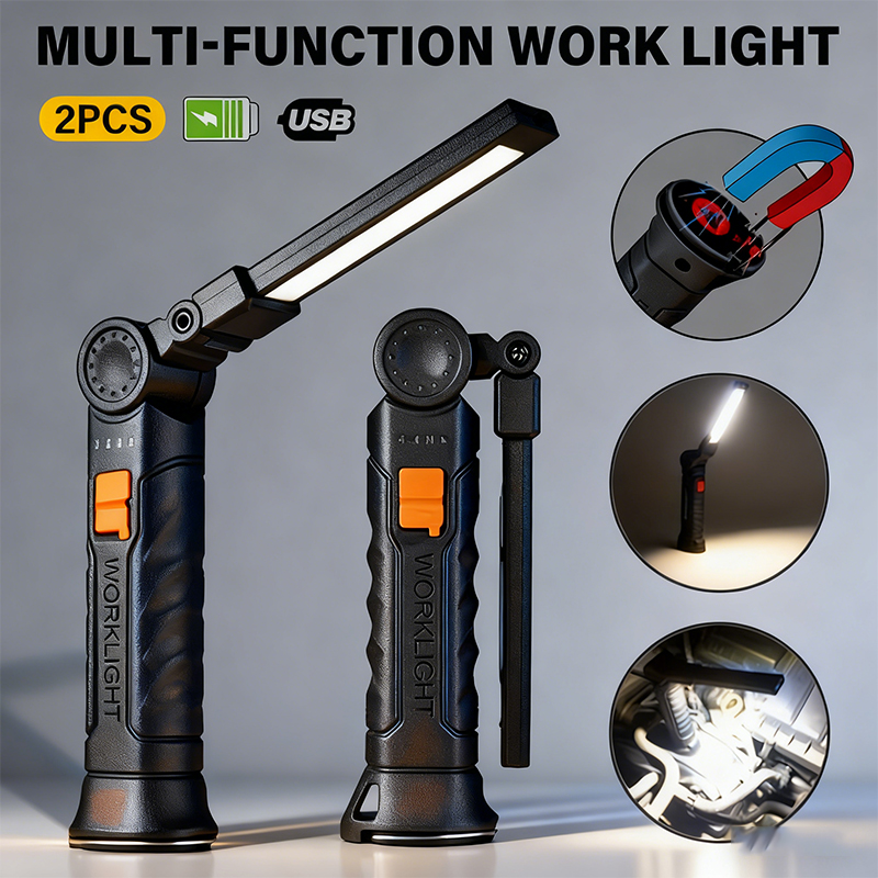 Outdoor Lighting Nearby - المحمولة COB مصباح ليد جيب USB