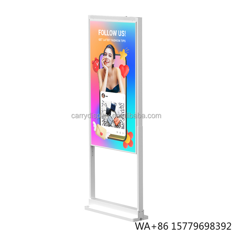 Color Changing Outdoor - شاشة عرض رقمية أندرويد LCD نصف