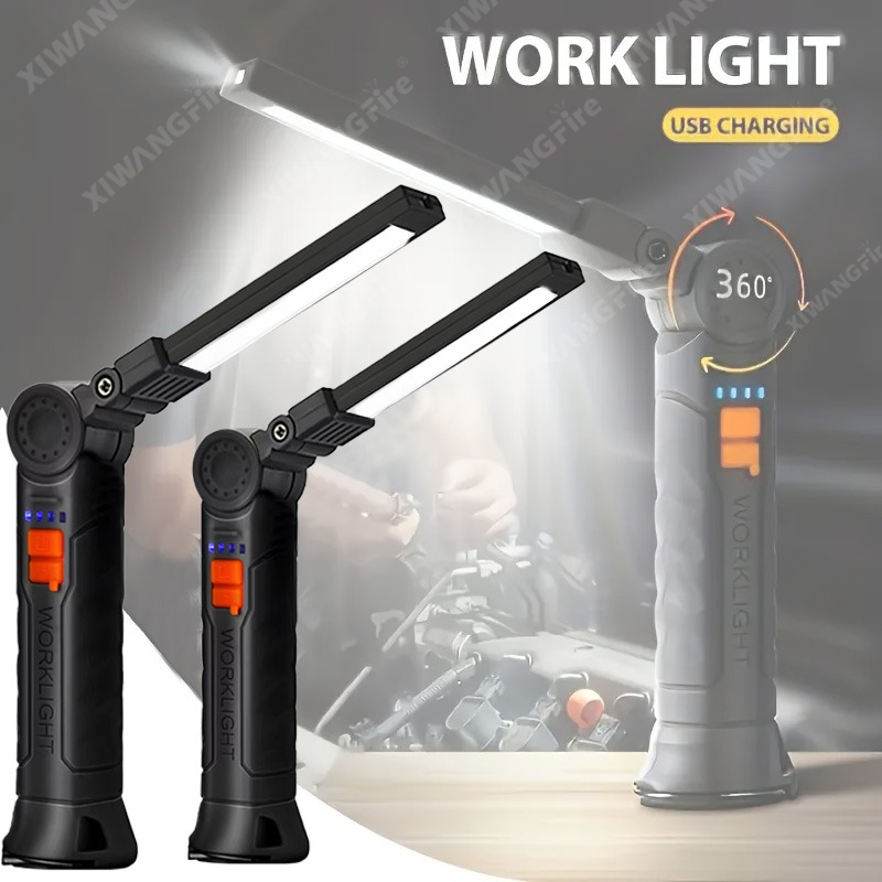 Outdoor Lighting Brands - مصباح يدوي LED قابل لإعادة الشحن