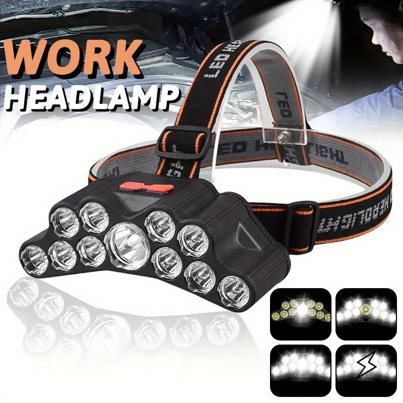 Outdoor Lighting Beacon - 11 LED كشافات ضوء قوي رئيس
