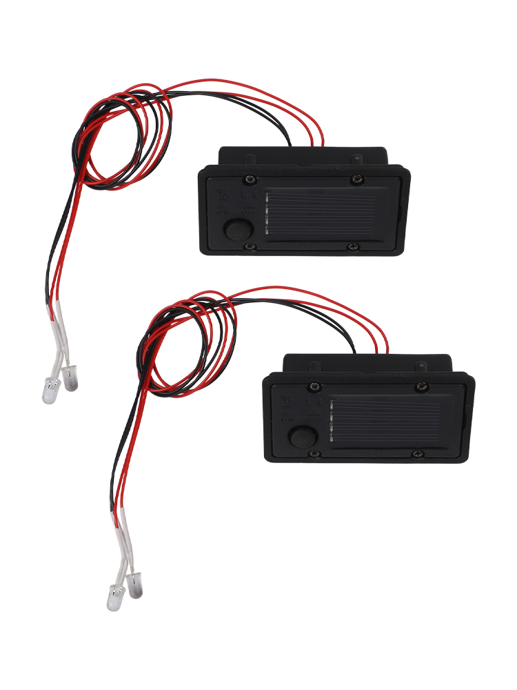 Outdoor Lighting Box - قطعتان من علب الإضاءة الشمسية مع
