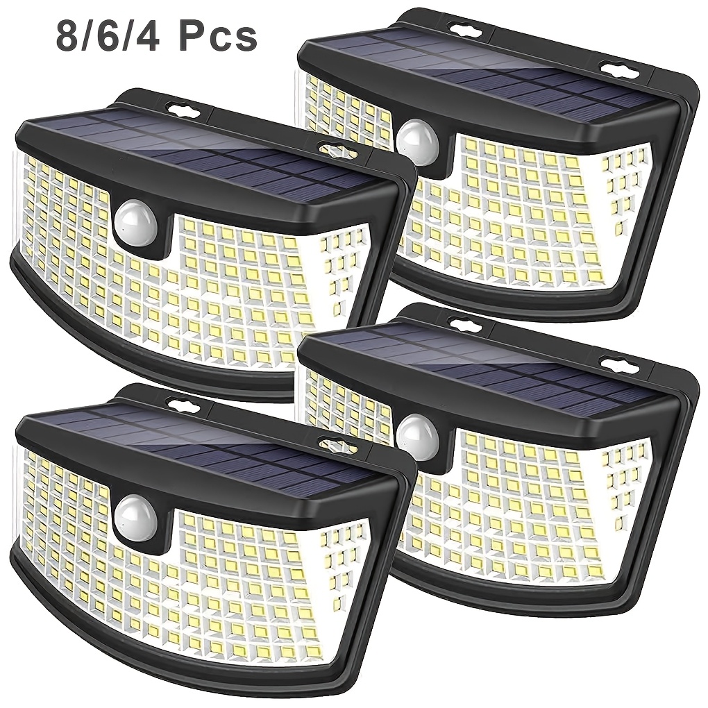 Outdoor Lighting Ip65 - 8/6/4 عبوات من أضواء الاستشعار الحركي