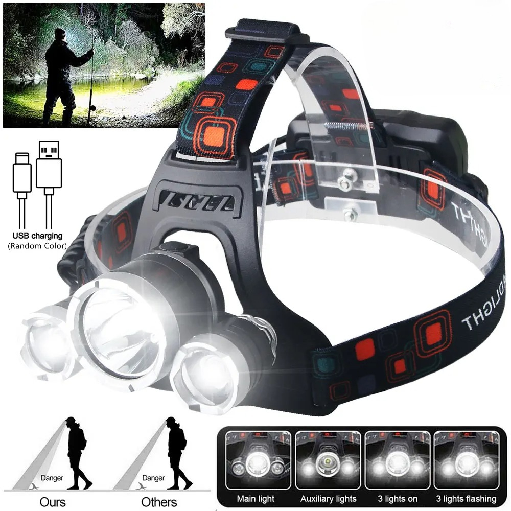 Outdoor Lighting Nearby - كشافات LED عالية الطاقة 18650 مصباح