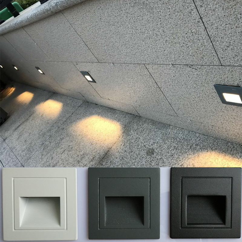 Outdoor Lighting On Stairs - مصباح جداري LED بقوة 5 واط