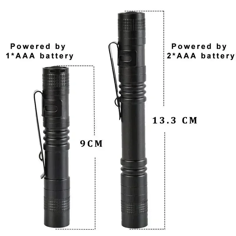 مصباح قلم LED صغير محمول مع مش - مراجعة Outdoor Lighting Nearby وسعره