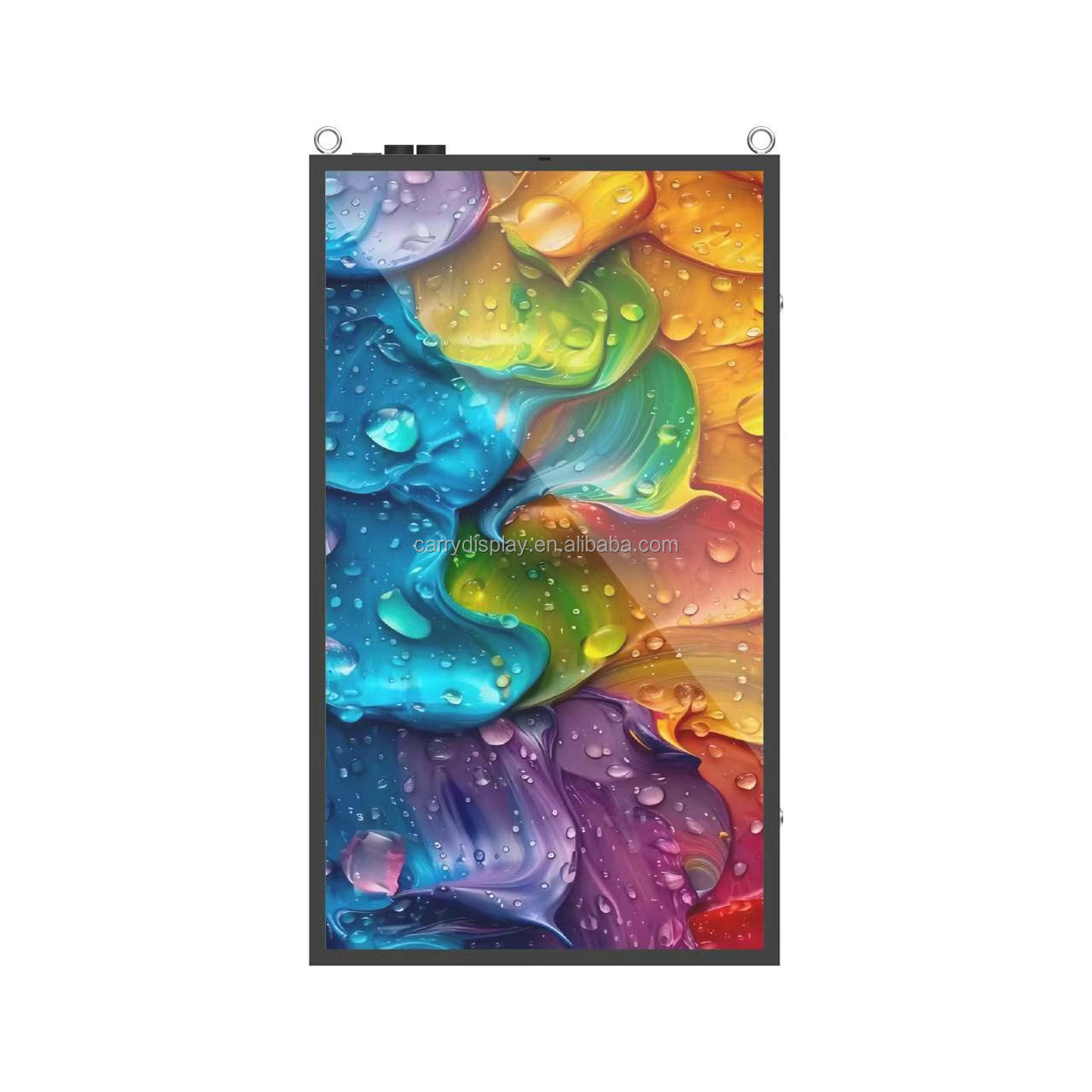 شاشة عرض رقمية خارجية مقاس 75  - مراجعة Color Changing Outdoor وسعره