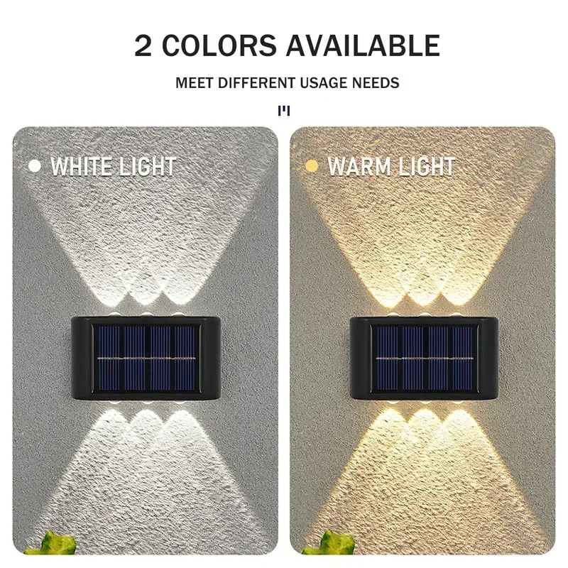 مصباح جداري شمسي LED خارجي مقا - مراجعة Solar Wall Sconce وسعره