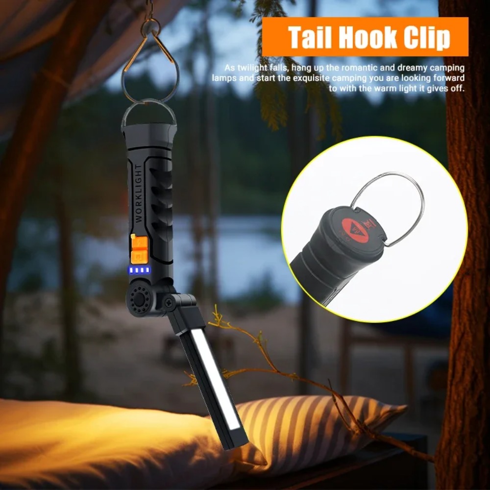 مصباح يدوي COB LED محمول USB ق - مراجعة Outdoor Lighting Nearby وسعره