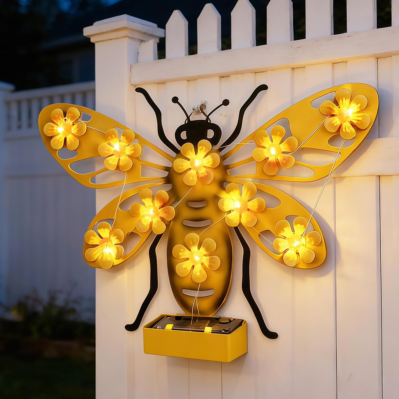أضواء جدارية معدنية تعمل بالطا - مراجعة Solar Wall Sconce وسعره