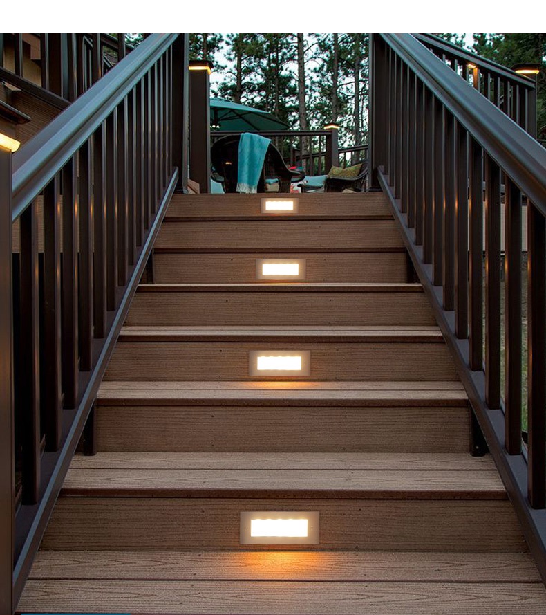 مصباح أرضي IP65 بقوة 5 واط، إض - مراجعة Outdoor Lighting On Stairs وسعره