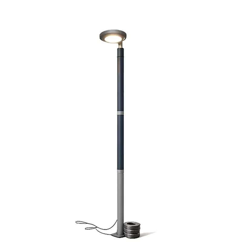 مصباح حديقة LED مع عمود فولاذي - مراجعة Outdoor Lighting Ip65 وسعره