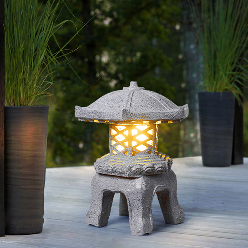 مصباح حديقة LED على الطراز الص - مراجعة Outdoor Lighting Japan وسعره