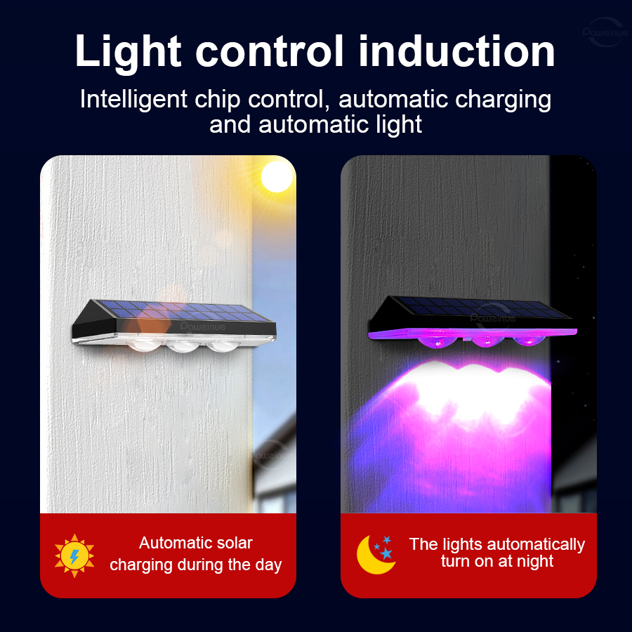 السوبر مشرق أضواء الشمسية RGB  - مراجعة Outdoor Lighting Amazon وسعره