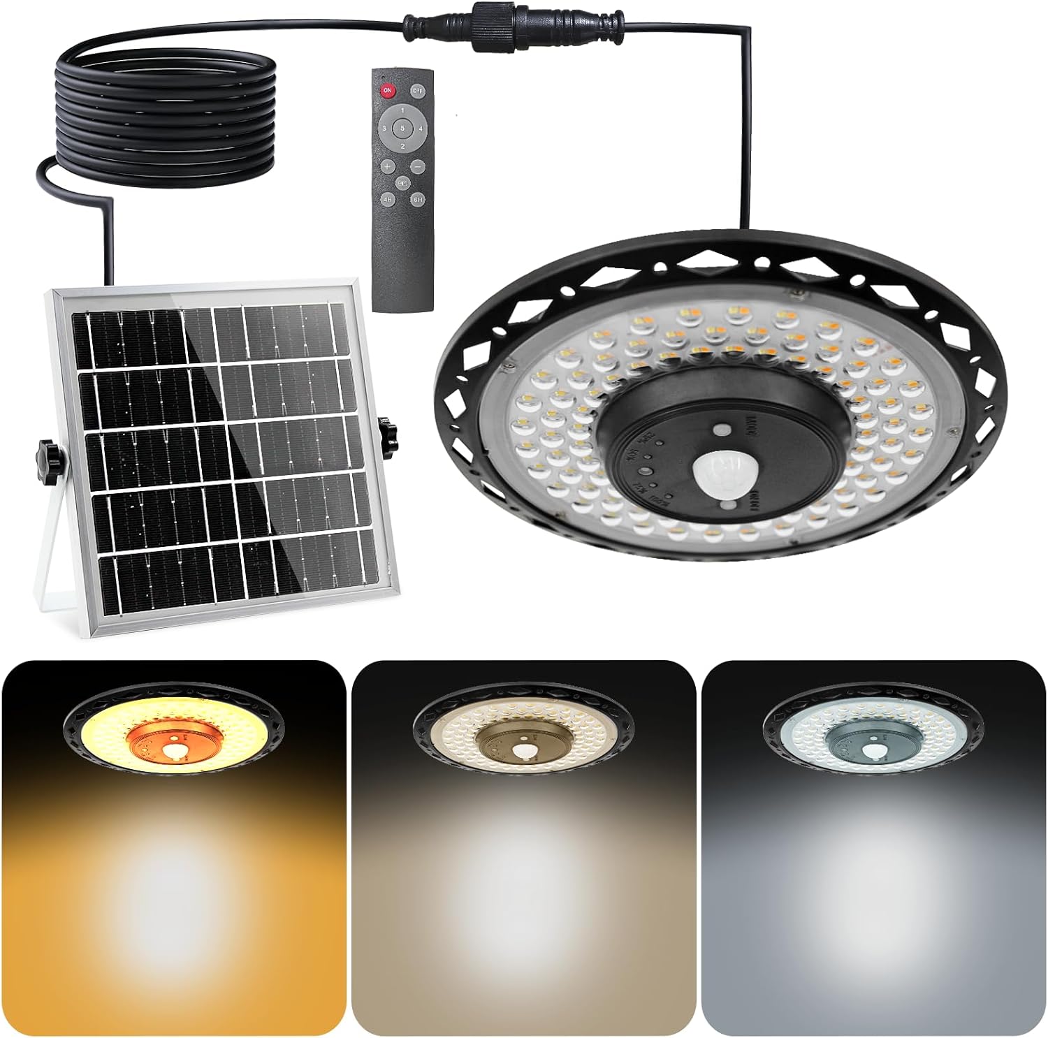 ضوء الشارع UFO بالطاقة الشمسية - مراجعة Solar Wall Sconce وسعره