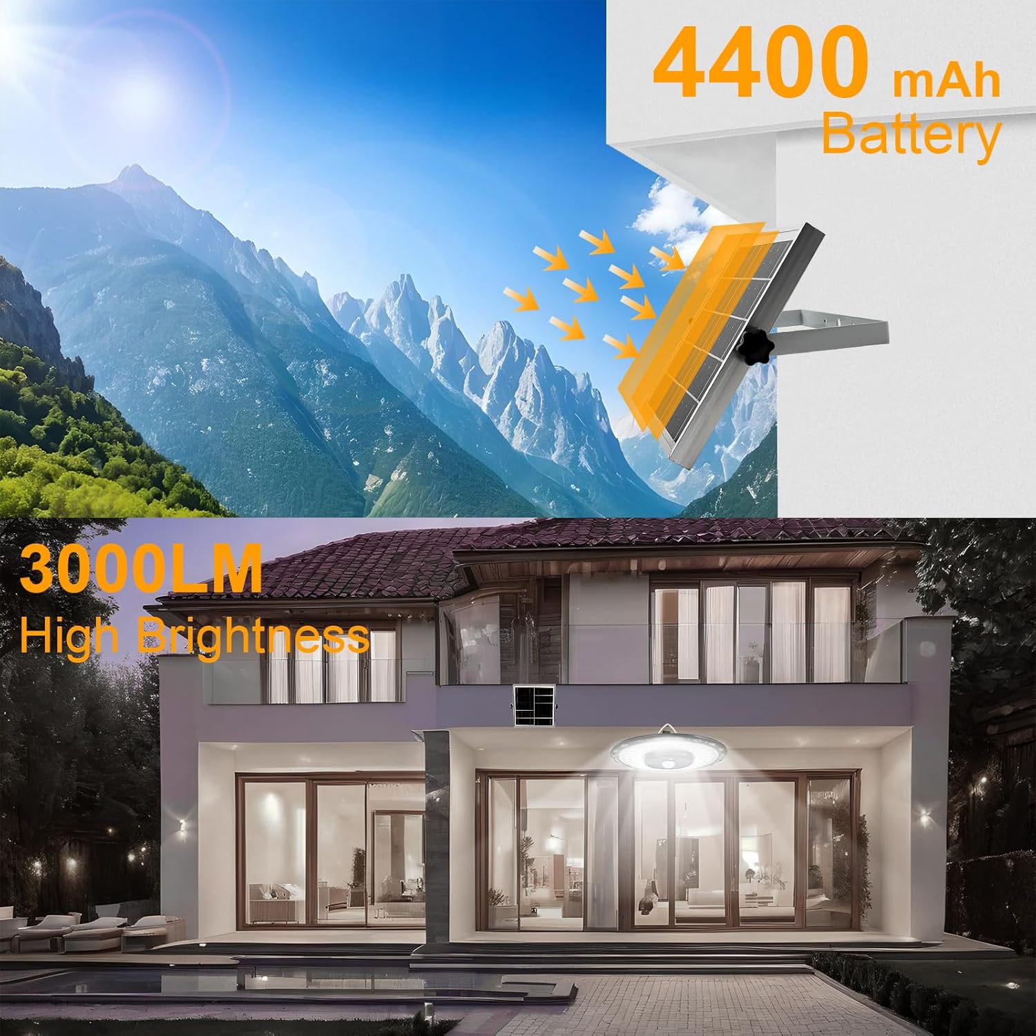 ضوء الشارع UFO بالطاقة الشمسية - مراجعة Solar Wall Sconce وسعره