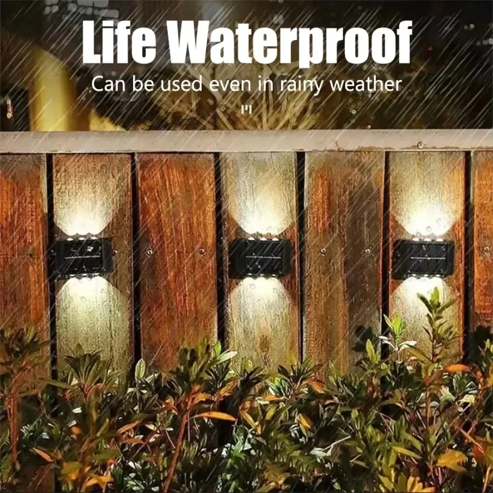 مصباح شمسي خارجي بـ 4/6/8 مصاب - مراجعة Outdoor Lighting Amazon وسعره