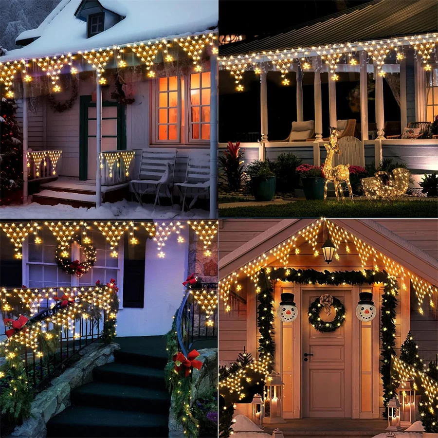 أضواء حديقة خرافية شبكية LED ، - مراجعة Outdoor Lighting Grid Screen وسعره