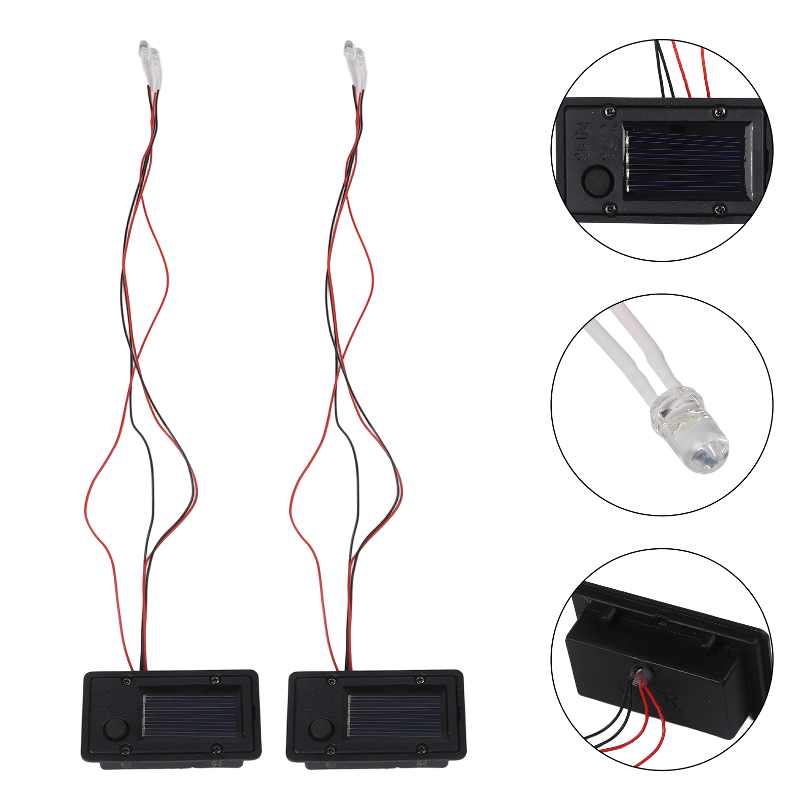 قطعتان من علب الإضاءة الشمسية  - مراجعة Outdoor Lighting Box وسعره