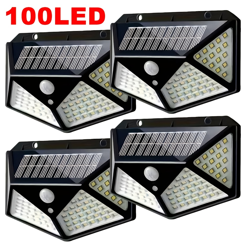 مصباح حديقة شمسي خارجي بـ 100  - مراجعة Solar Wall Sconce وسعره