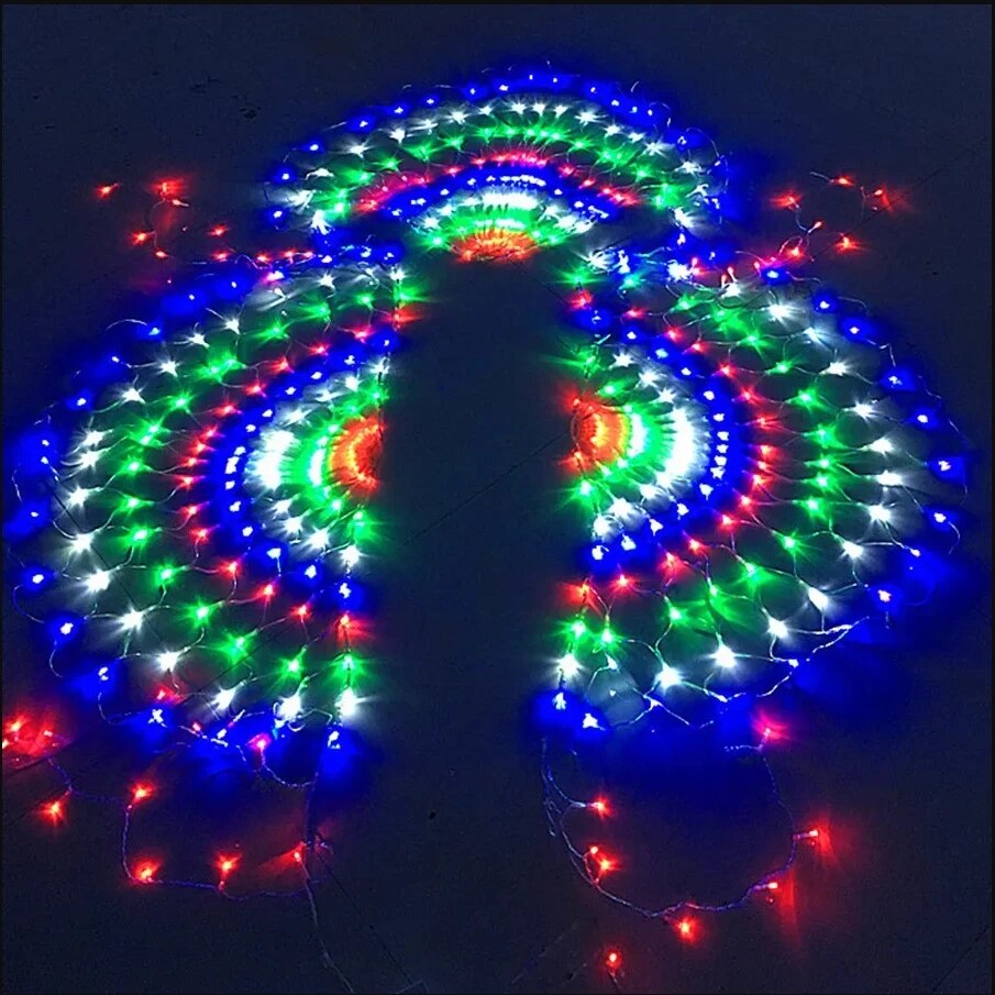 مصابيح طاووس ليد خارجية ، شبكة - مراجعة Outdoor Lighting Grid Screen وسعره