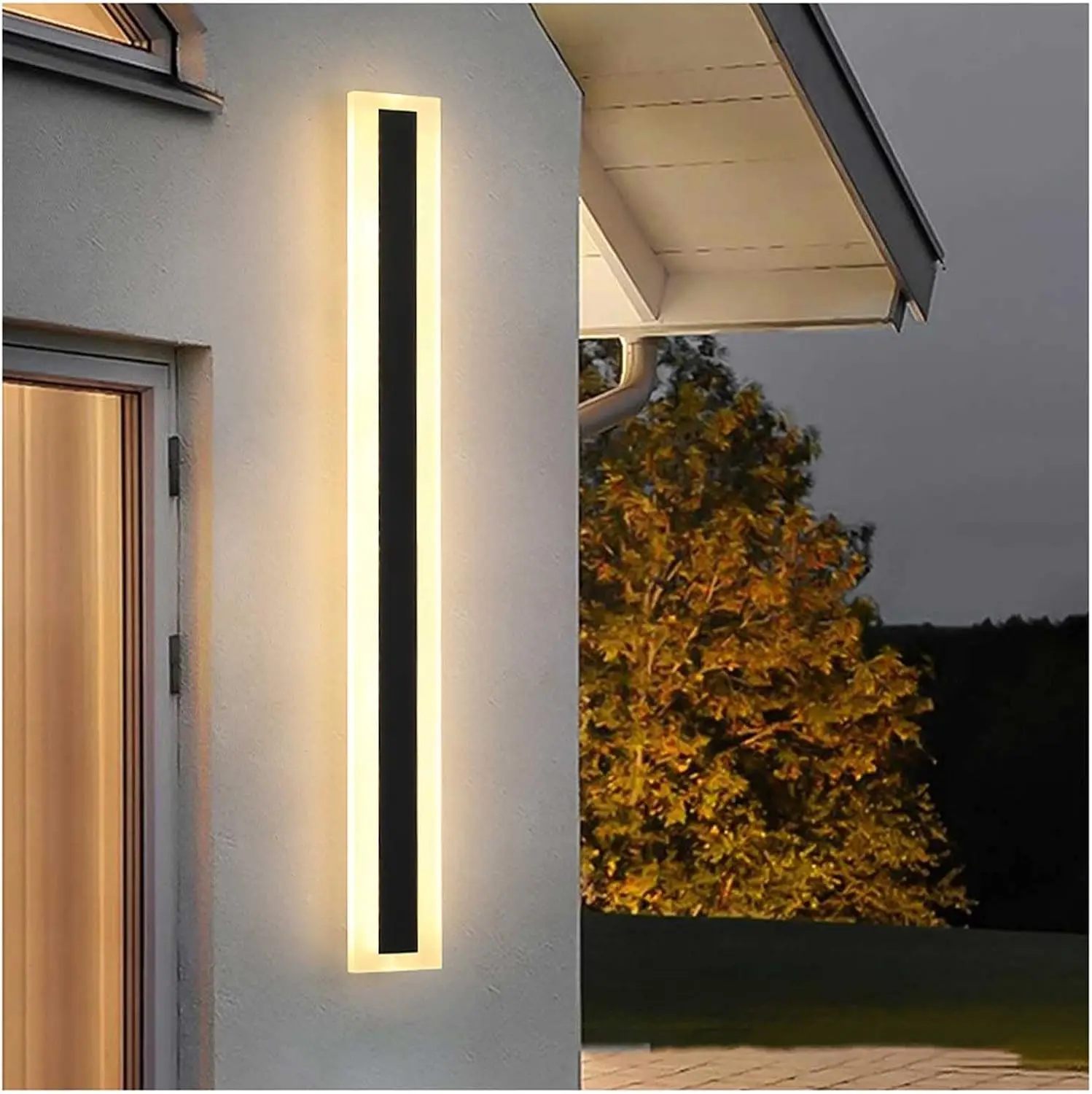 مصابيح جدارية ثلاثية الألوان ب - مراجعة Solar Wall Sconce وسعره