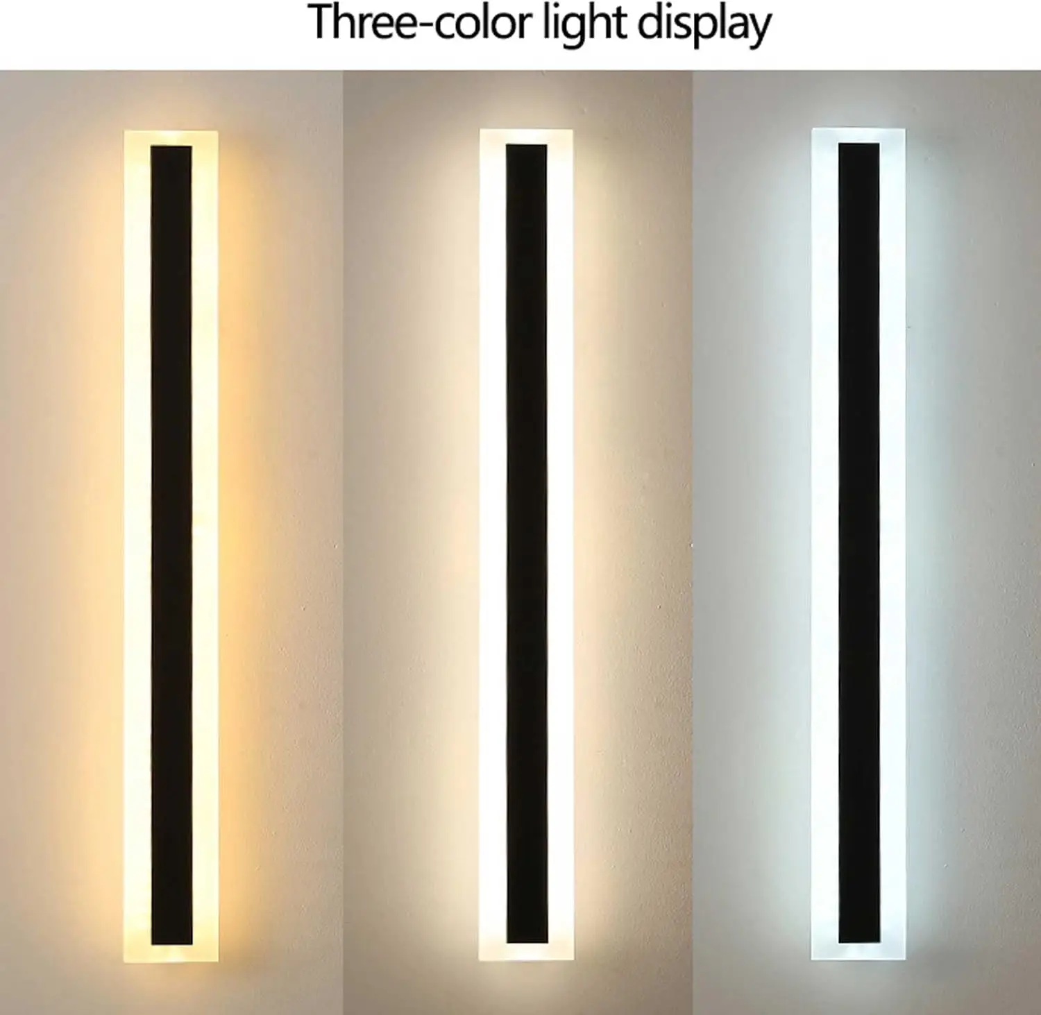 مصابيح جدارية ثلاثية الألوان ب - مراجعة Solar Wall Sconce وسعره