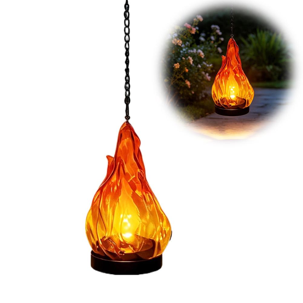 مصباح شمسي معلق بتأثير اللهب،  - مراجعة Outdoor Lighting Ip65 وسعره