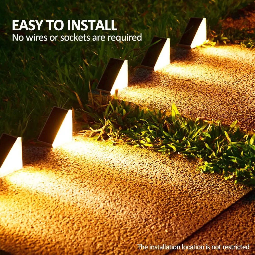 أضواء شمسية مقاومة للماء IP67  - مراجعة Outdoor Lighting On Stairs وسعره