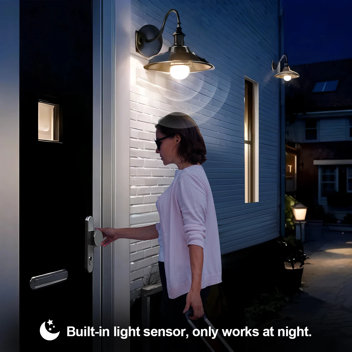 AC175V-265V E27 الرادار محس حر - مراجعة Outdoor Lighting On Stairs وسعره
